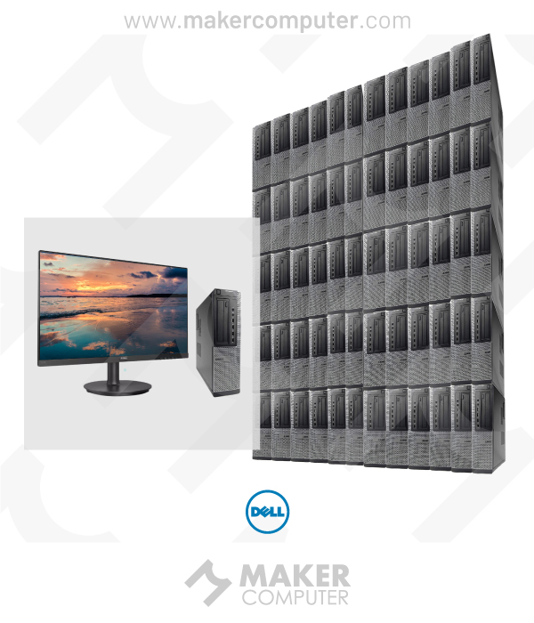 DELL OPTIPLEX 790 + MONITOR 24 WS